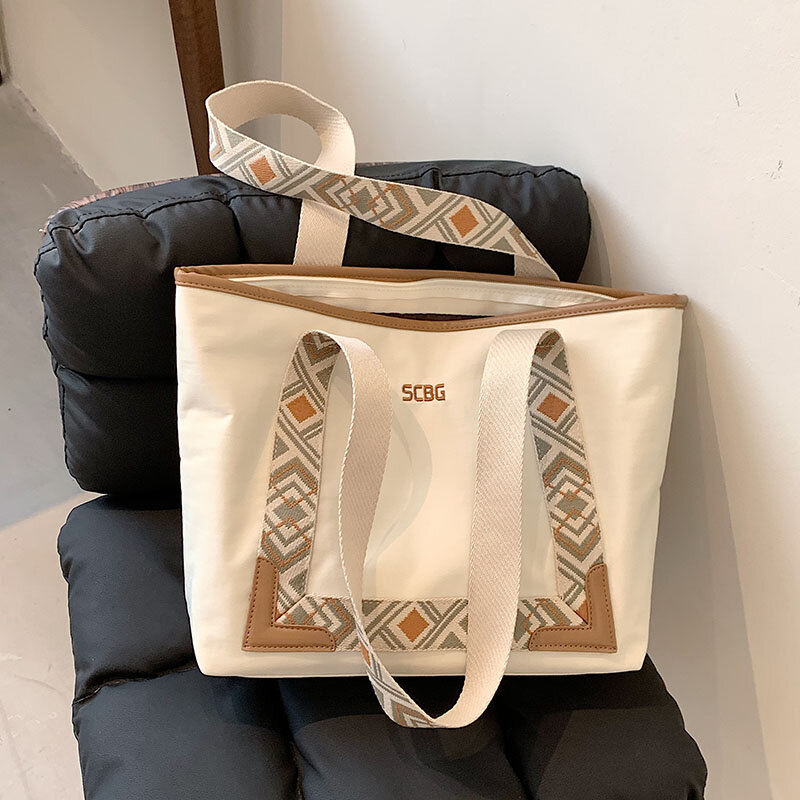 Thời Trang, Sành Điệu Túi Xách Mẹ Cỡ Nhỏ Túi Tote Bà Bầu Đa Chức Năng Cotton, Vải Bông Chất Liệu Em Bé Túi Bánh Răng Của Joni Từ Trung Quốc Đại Lục