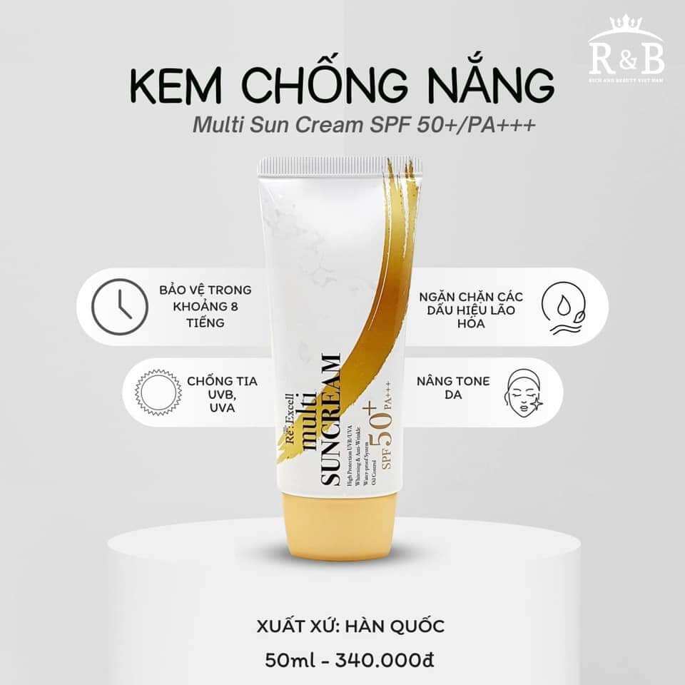 Kem chống nắng R&B Multi Sun scream SPF 50+ /PA+++