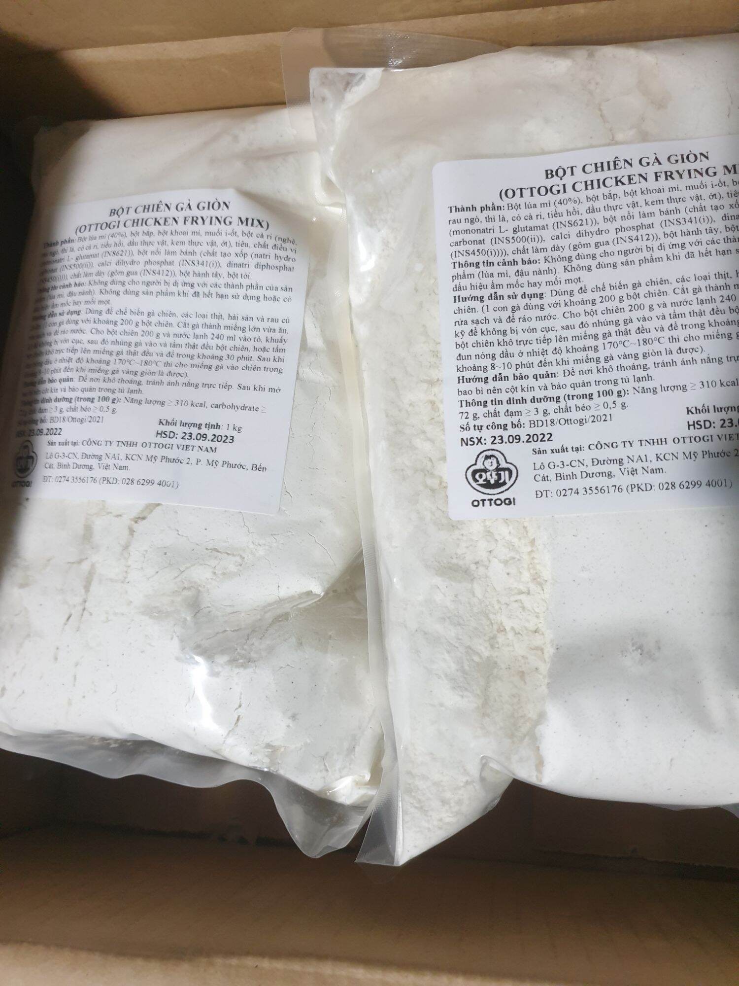 Bột Chiên Giòn Hàn Quốc gói 1kg