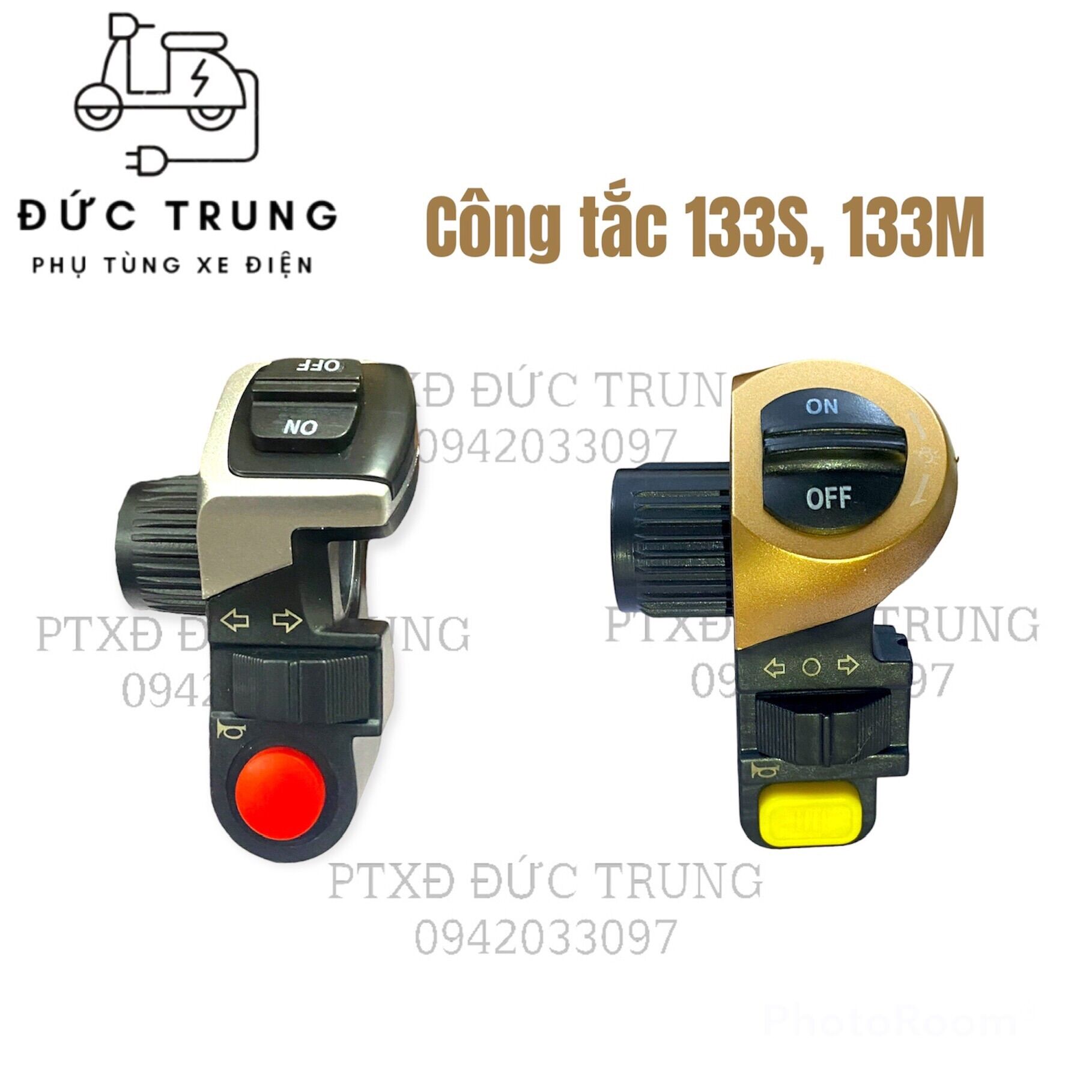 Cụm công tắc xe điện 133s, 133m, giant
