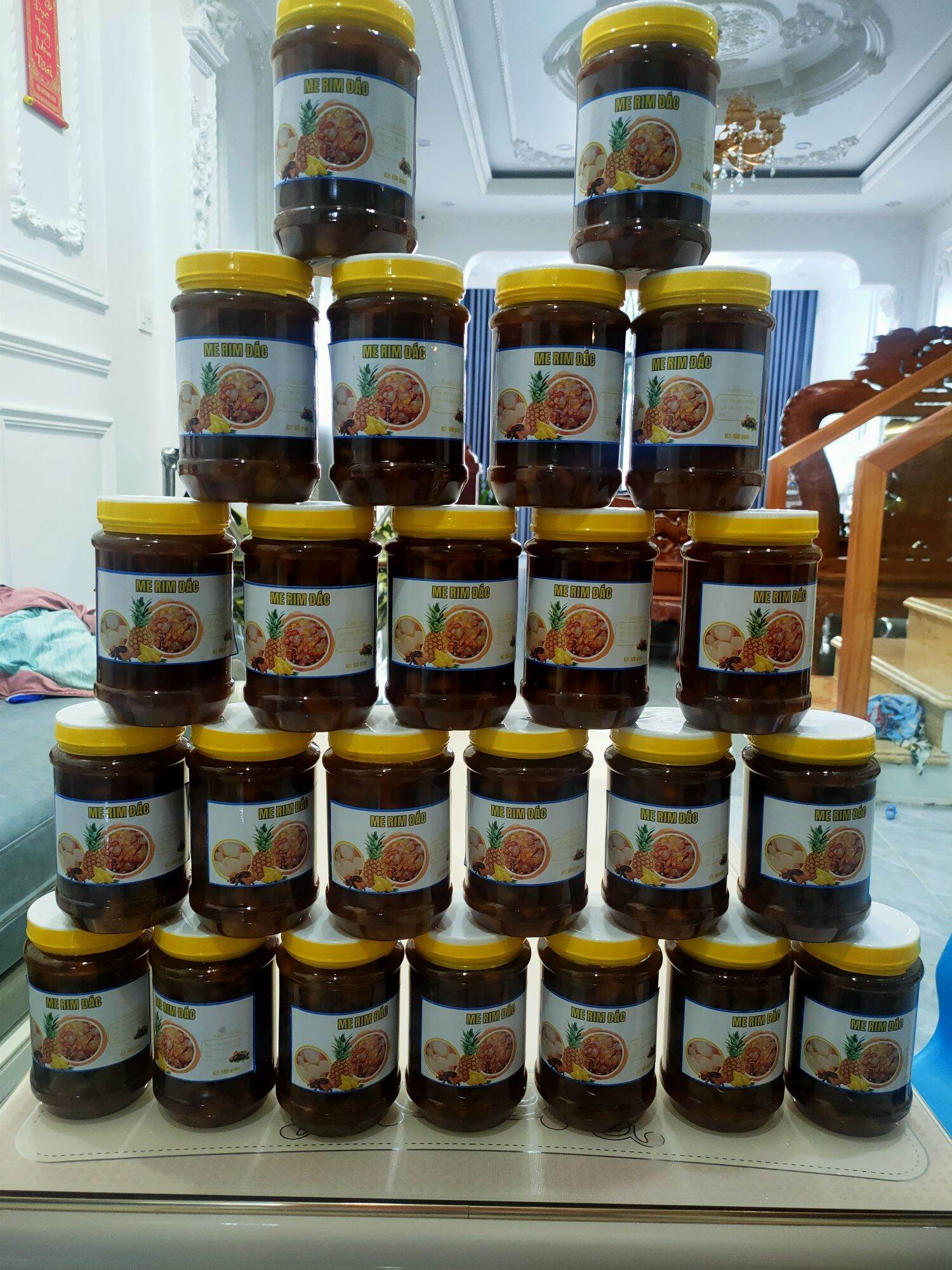 Combo 3 hủ me dẻo rim đác: mỗi hủ 500g