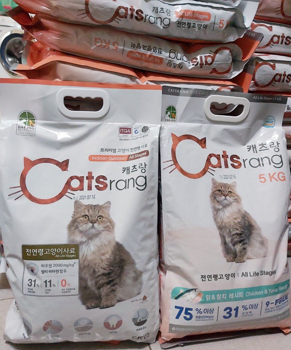 Thức ăn hạt cho mèo Catsrang 5Kg