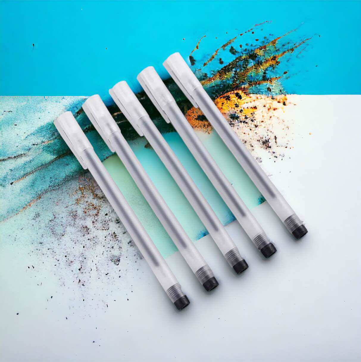 Viết chép kinh mực gel đen (5 cây)