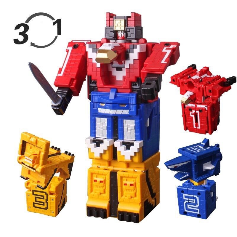 Đồ chơi Robot Chiến Đội Thú Vương Jyuuou King (123456)