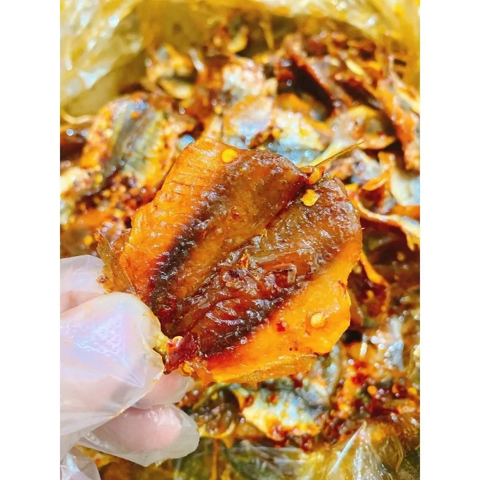 [HCM]Cá Chỉ Vàng Rim Tỏi Ớt 250gr