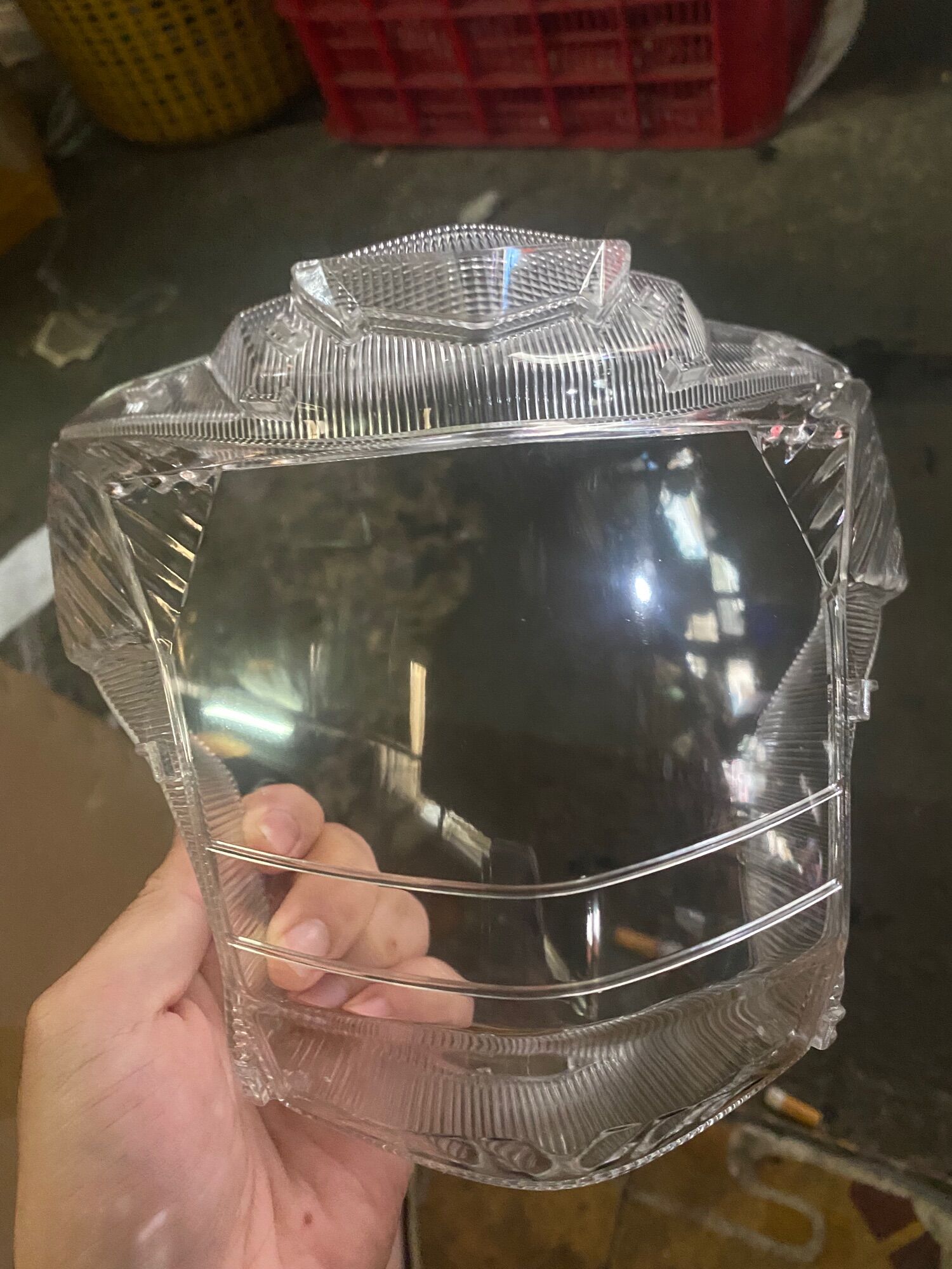 Mica pha đèn trước Satria