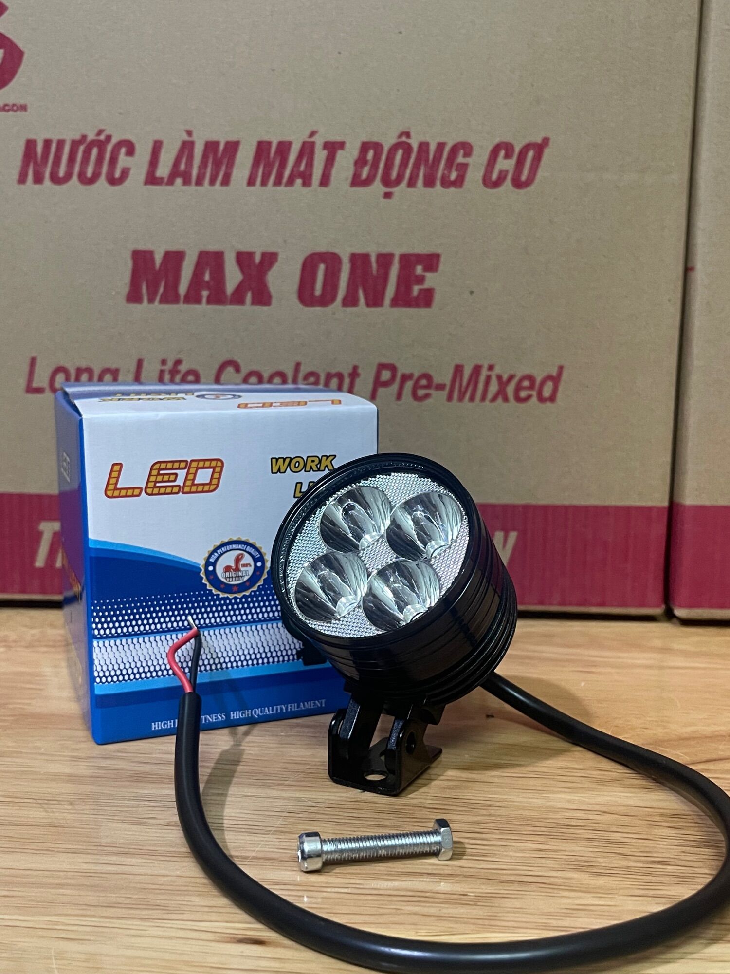 Đèn trợ sáng L4 ngắn, 3 chế độ
