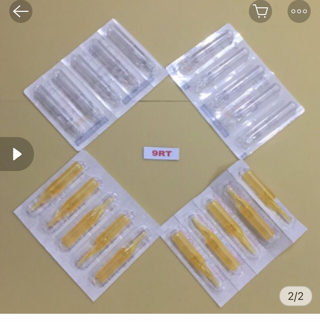 Đầu ngòi kim xăm 9RT
