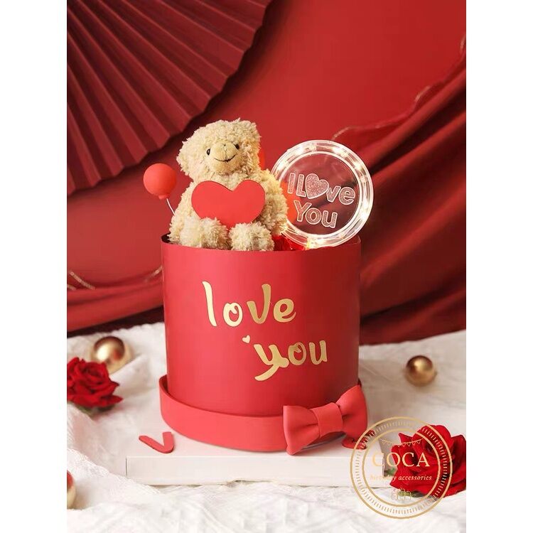 Đèn LED tròn chữ I LOVE YOU