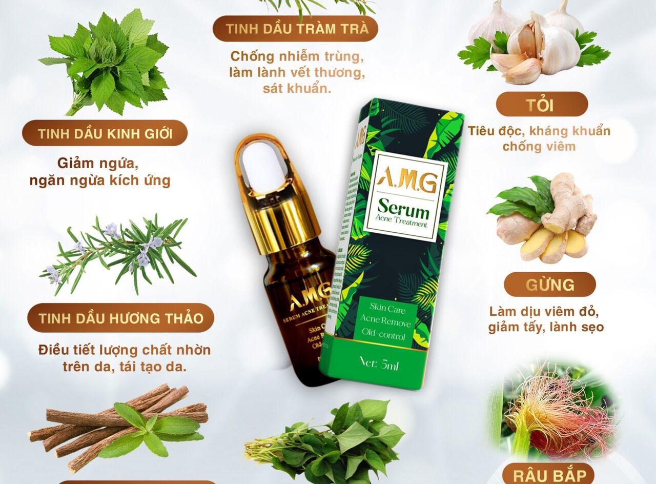 Serum mụn siêu tốc AGM 5ml