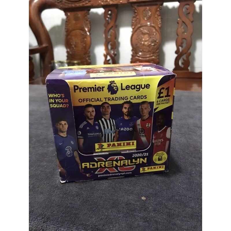 [ Full Box ] Panini Premier league mùa 20/21