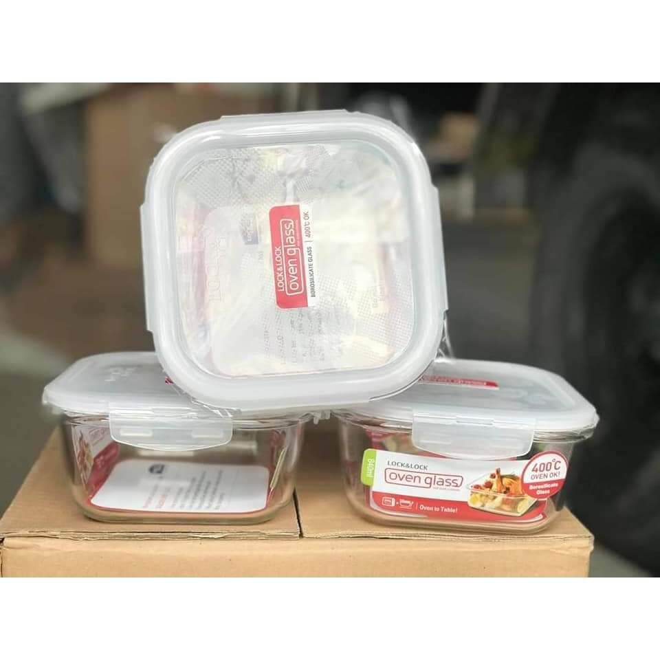 Hộp thủy tinh đựng thực phẩm lock and lock 840ml