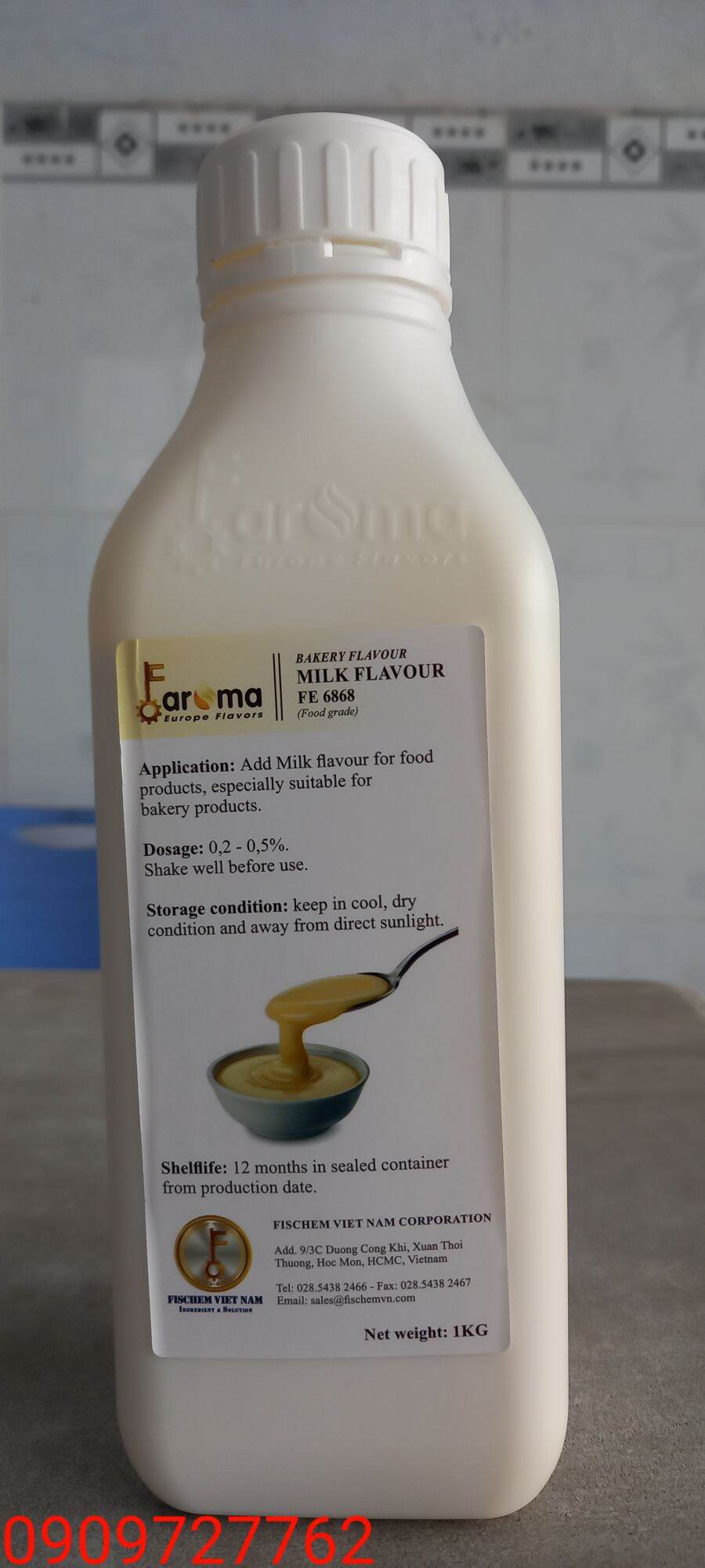 Hương sữa gia phát 49. combo 2 chai. mã hàng fe 6868. dạng nước, mỗi chai 1 kg.