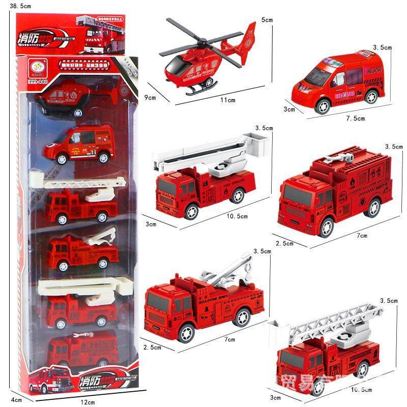 SET 6 Ô TÔ ĐỦ MẪU CHO BÉ