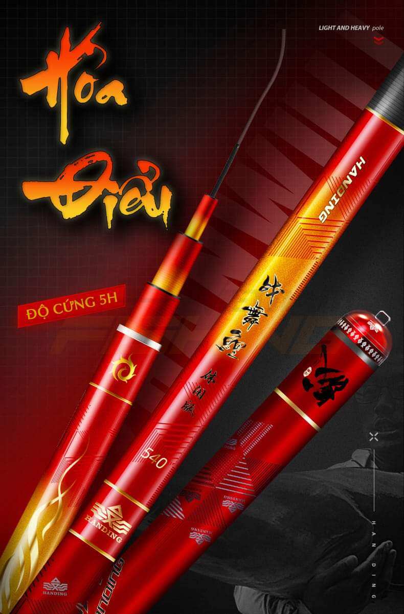 Cần cây Handing Hoả Điểu chính hãng