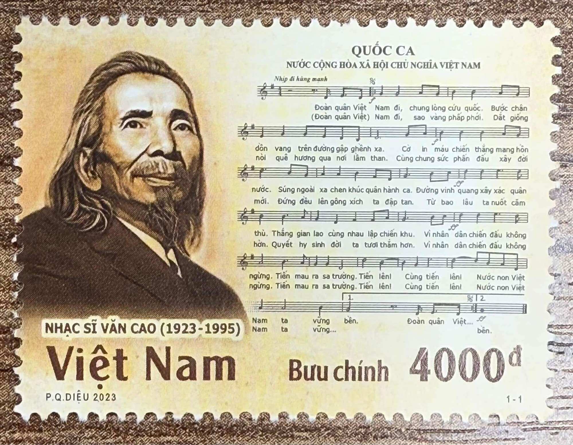 Tem Việt Nam 2023: nhạc sĩ Văn Cao