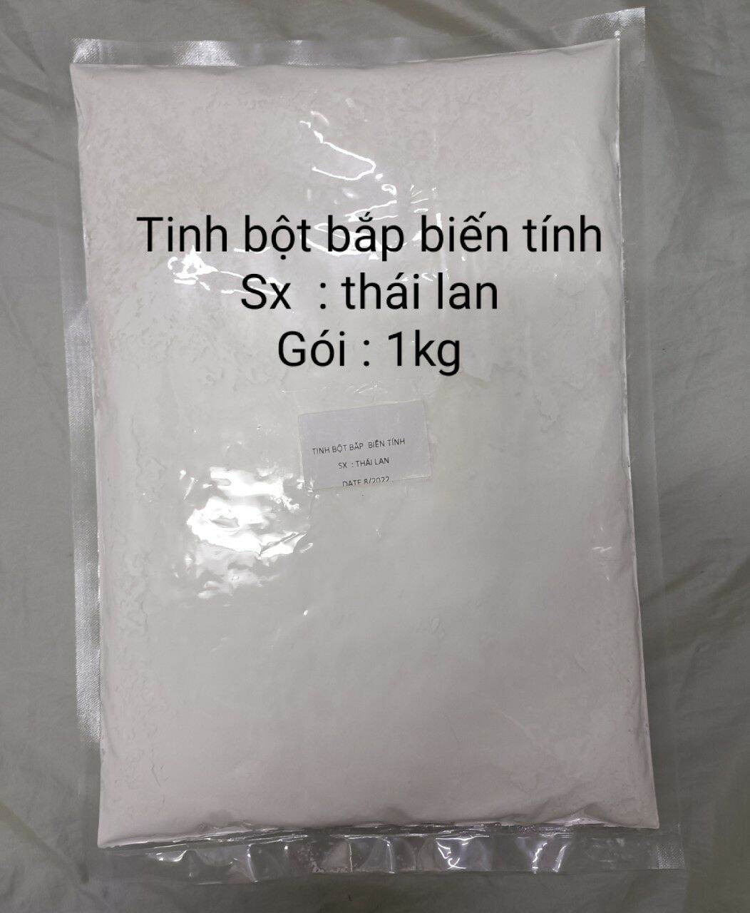 Tinh bột bắp biến tính gói 1kg