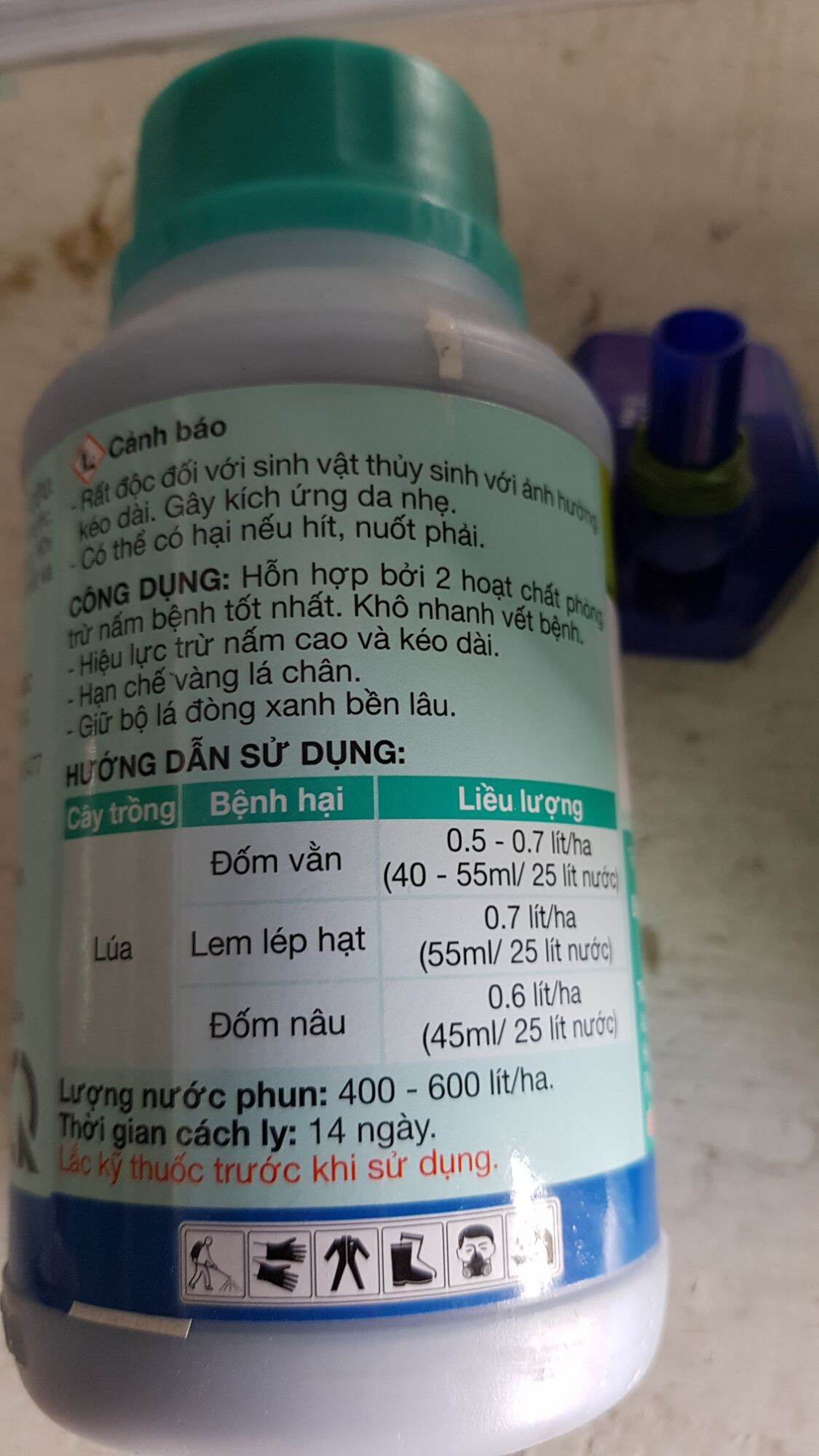 Thuốc trừ bệnh đốm vằn, lép hạt CAMILO 250ml