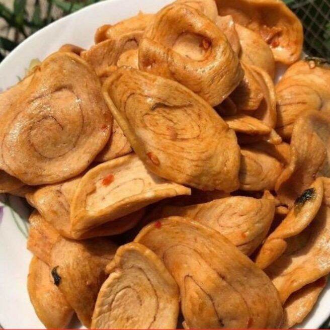 1kg snack bánh tai heo cay