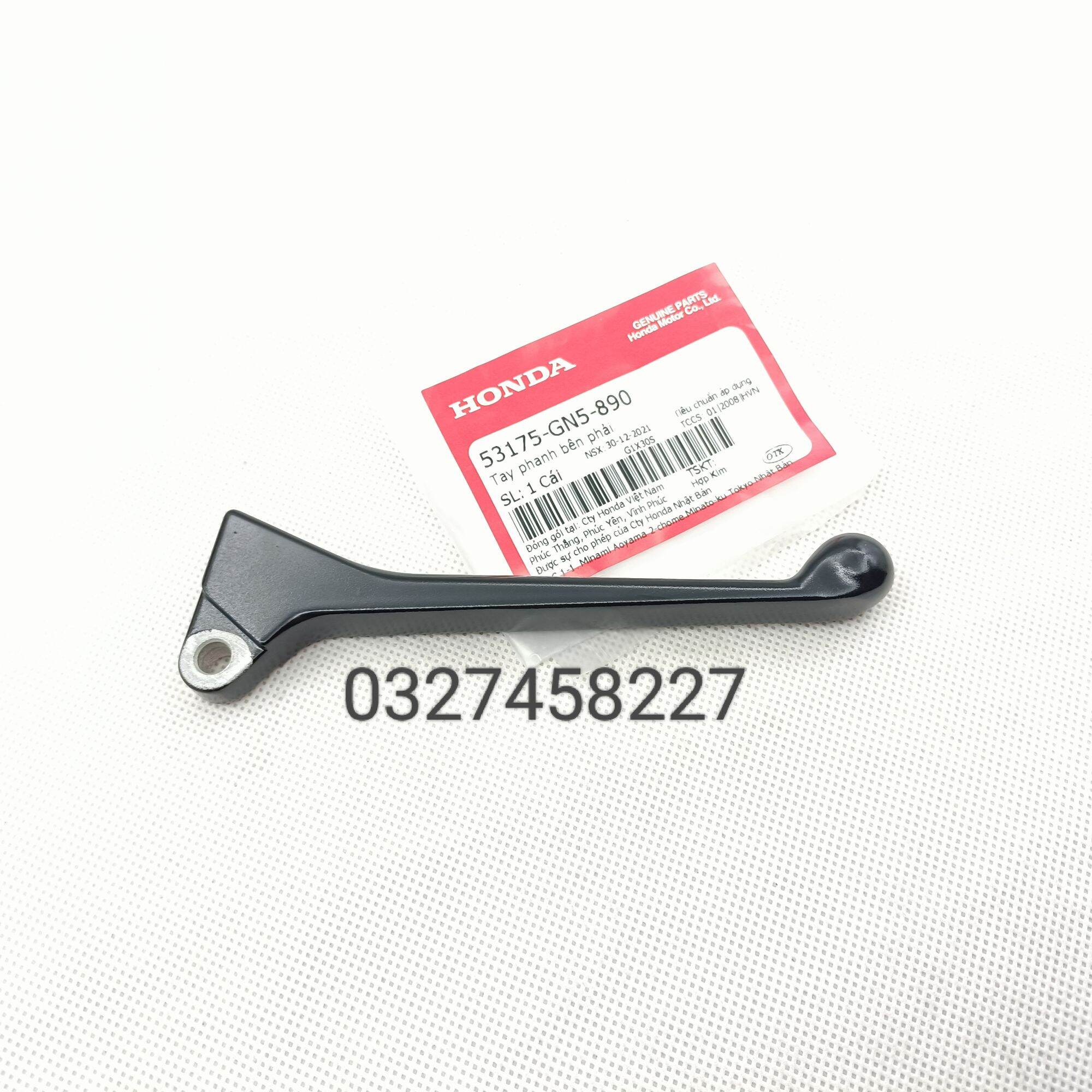 Tay thắng phanh đùm trước xe DREAM zin honda chính hãng