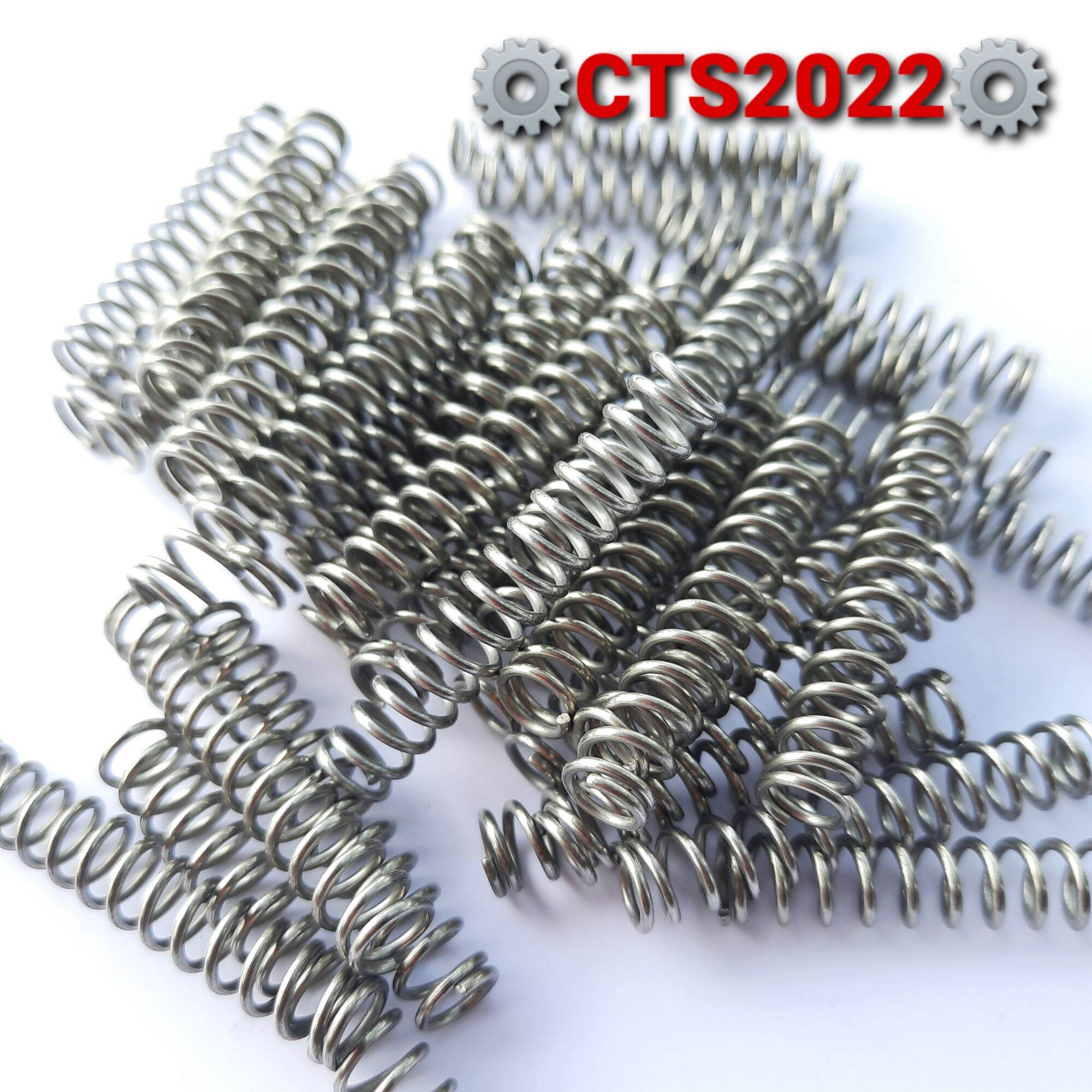 Lò xo nén inox304 phi 7mm sợi 1mm