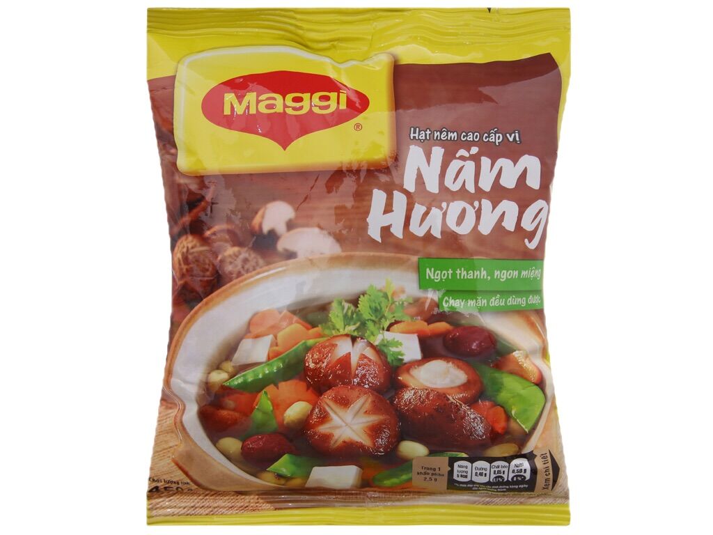 Hạt nêm cao cấp Nấm Hương Maggi gói 450g