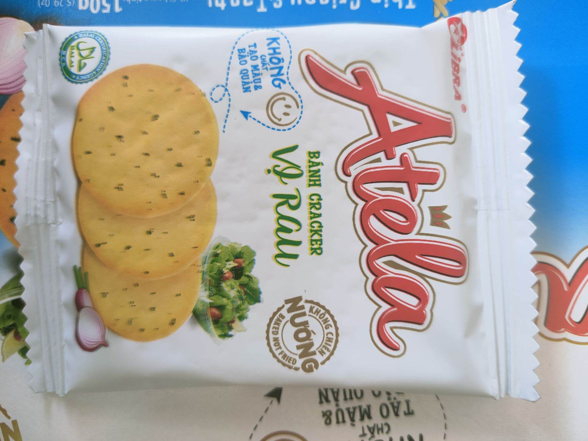 Bánh nướng Cracker Vị Rau 150g