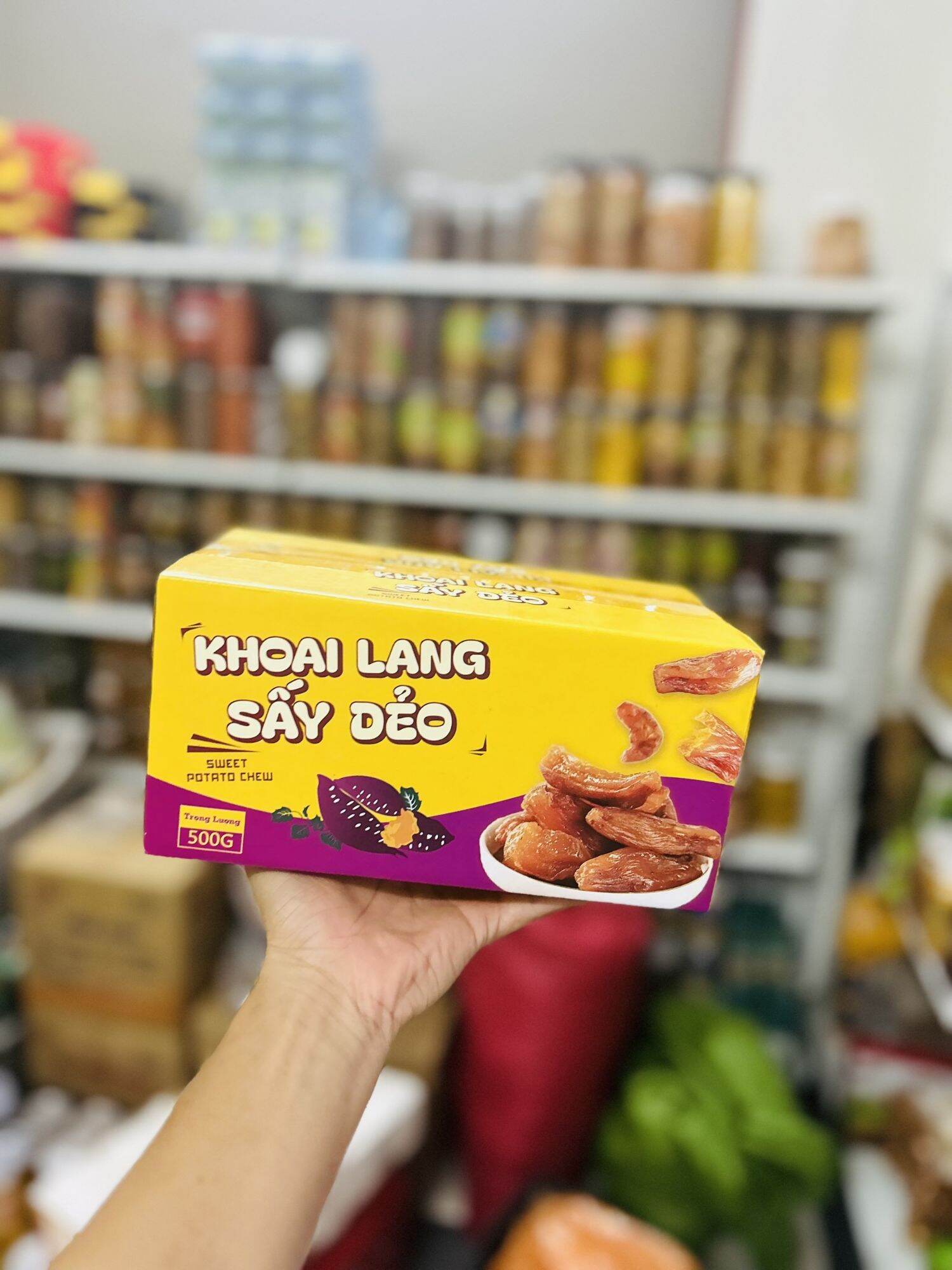 Khoai Lang Mật Sấy Dẻo Túi zip 1kg