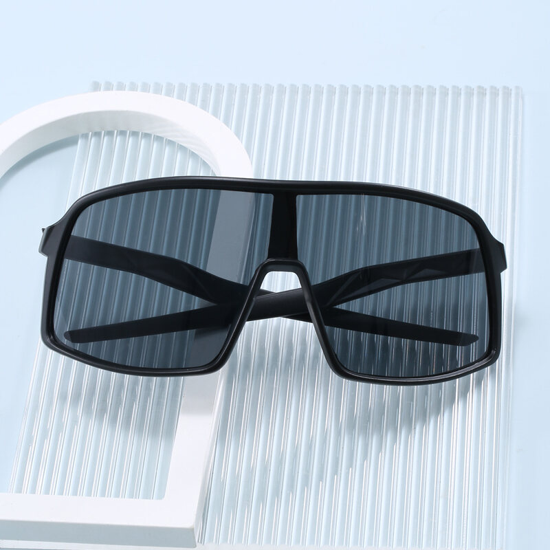 Kính Mát Thể Thao Ngoài Trời Thời Trang Nữ Gọng Lớn Gương Unisex Ống Kính Chuyển Đổi Phong Cách Đơn Giản Kính Tích Hợp Cho Người Lớn Đi Xe