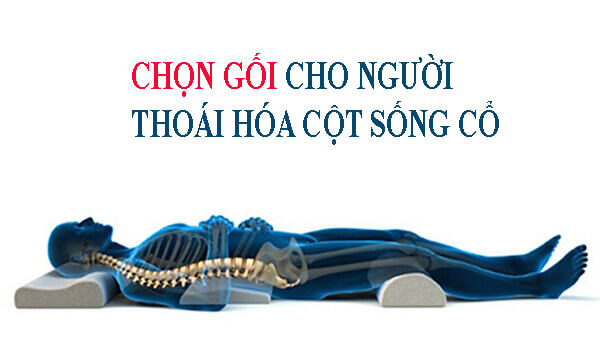Bộ gối bảo vệ cột sống cho người thoái hóa cột sống.Gối cột sống cổ, gối kê thắt lưng và gối kê chân