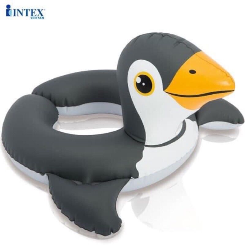 Phao bơi intex hình thú( vịt, cánh cụt, thiên Nga)