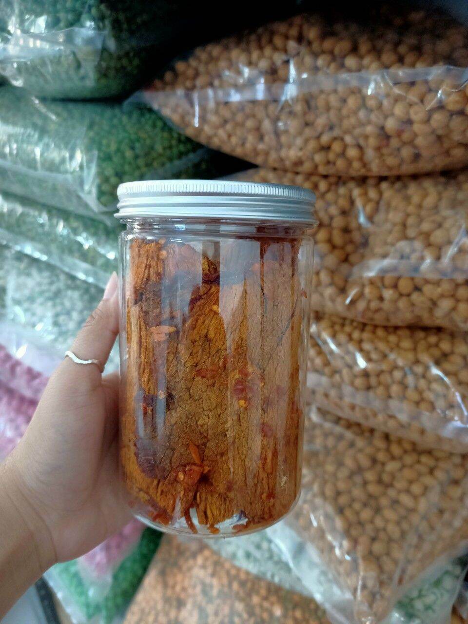 Khô bò miếng hũ pet 250gr