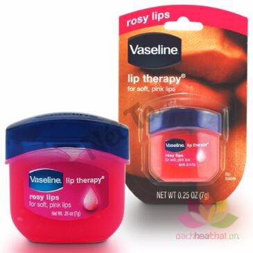 [HCM]Sáp son dưỡng môi chống thâm Vaseline hũ 7g