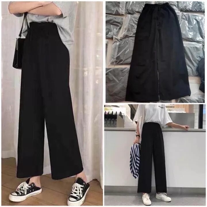 Quần Ống Suông trơn hottrend