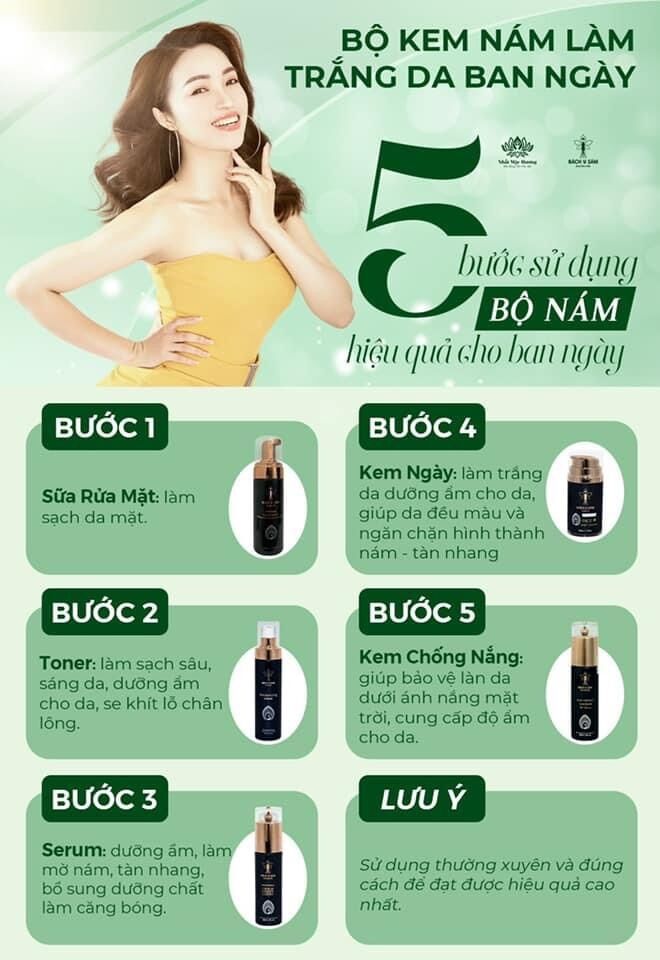 [HCM]☘SERUM DÀNH CHO DA NÁM { BÁCH Y SÂM }