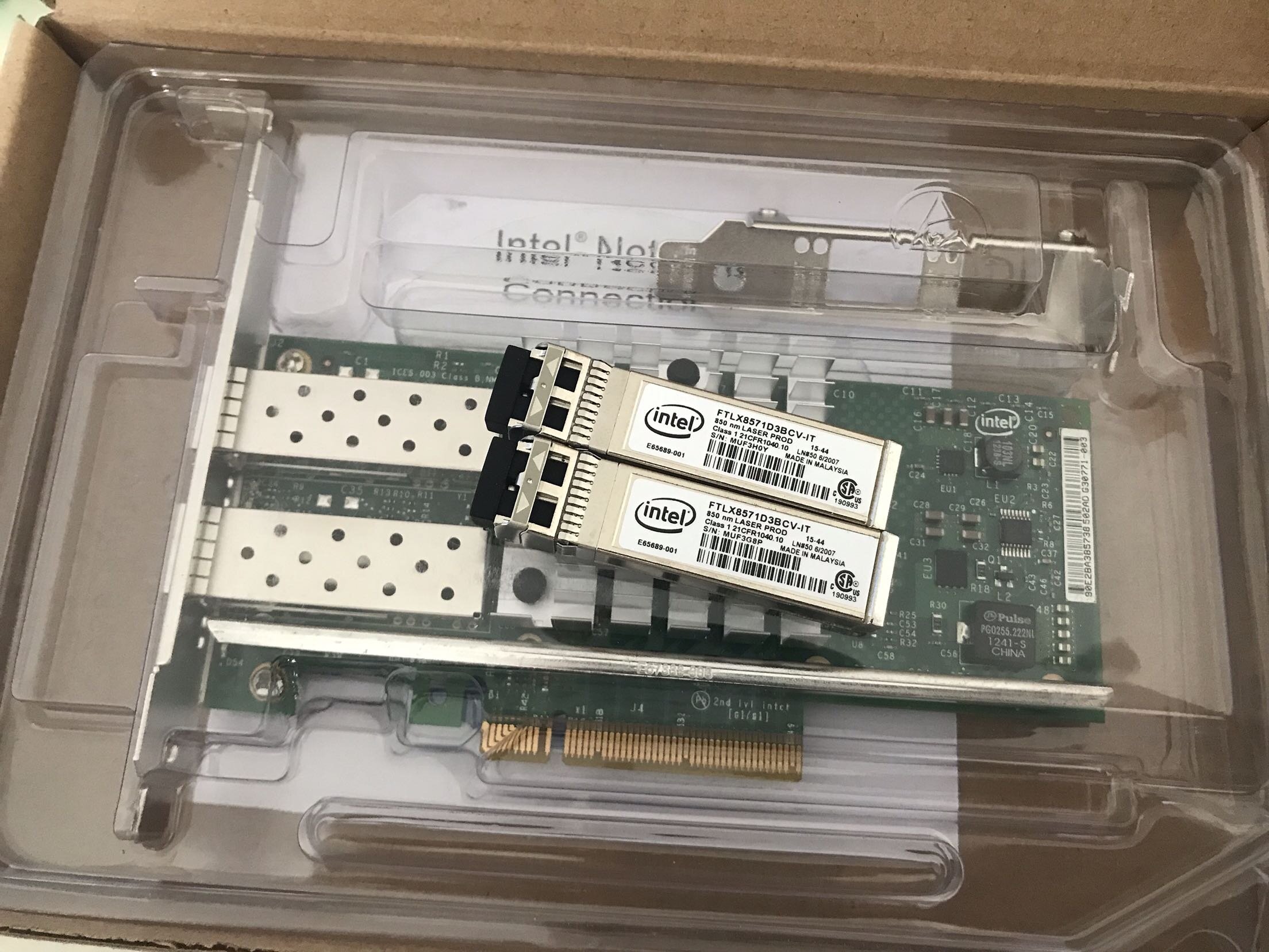 Multi-mode X520/X710 10G Network Card Module Giá 405,000 Đồng*Miễn phí vận chuyển