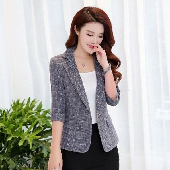 ÁO KHOÁC VEST CARO TAY DÀI