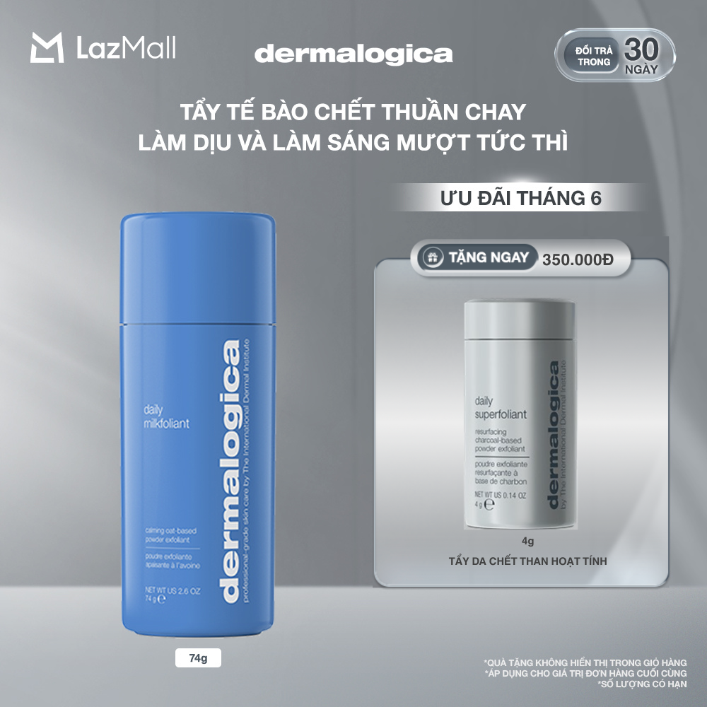 Tẩy tế bào chết Dermalogica Daily Milkfoliant làm dịu  làm sáng mượt tức thì 74g