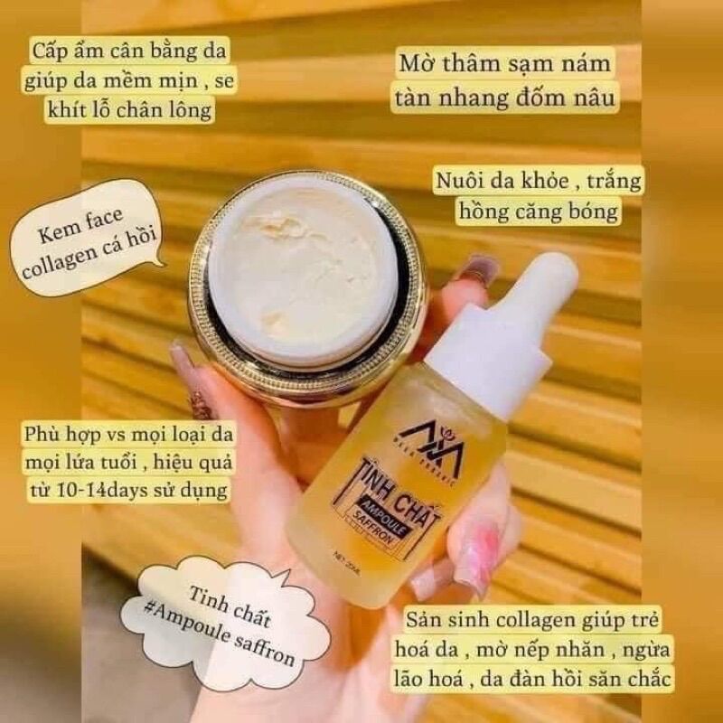 KEM FACE COLLAGEN DNA CÁ HỒI