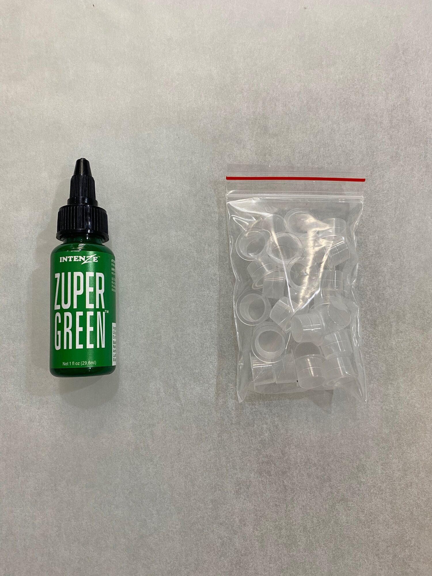 🎁 [ QUÀ TẶNG ] Mực xăm trung cấp mầu xanh 30ml Zuper Grenn🎁