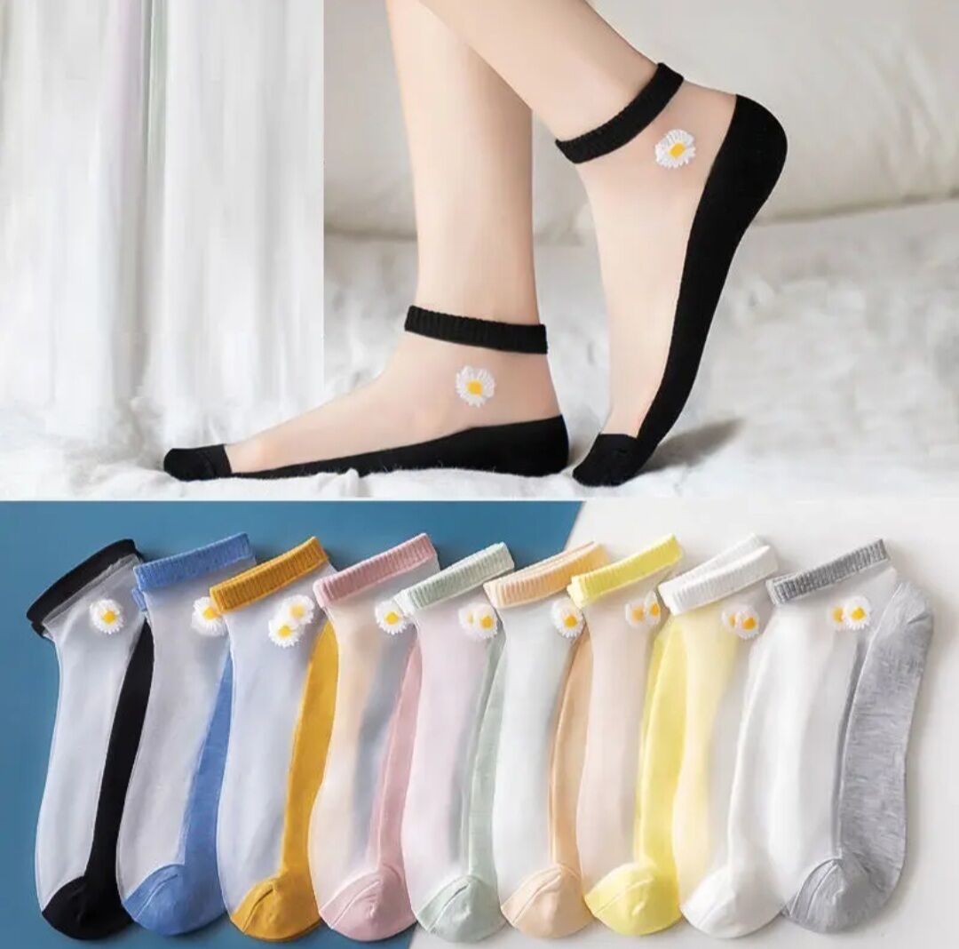 Set 10 đôi vớ hoa cúc