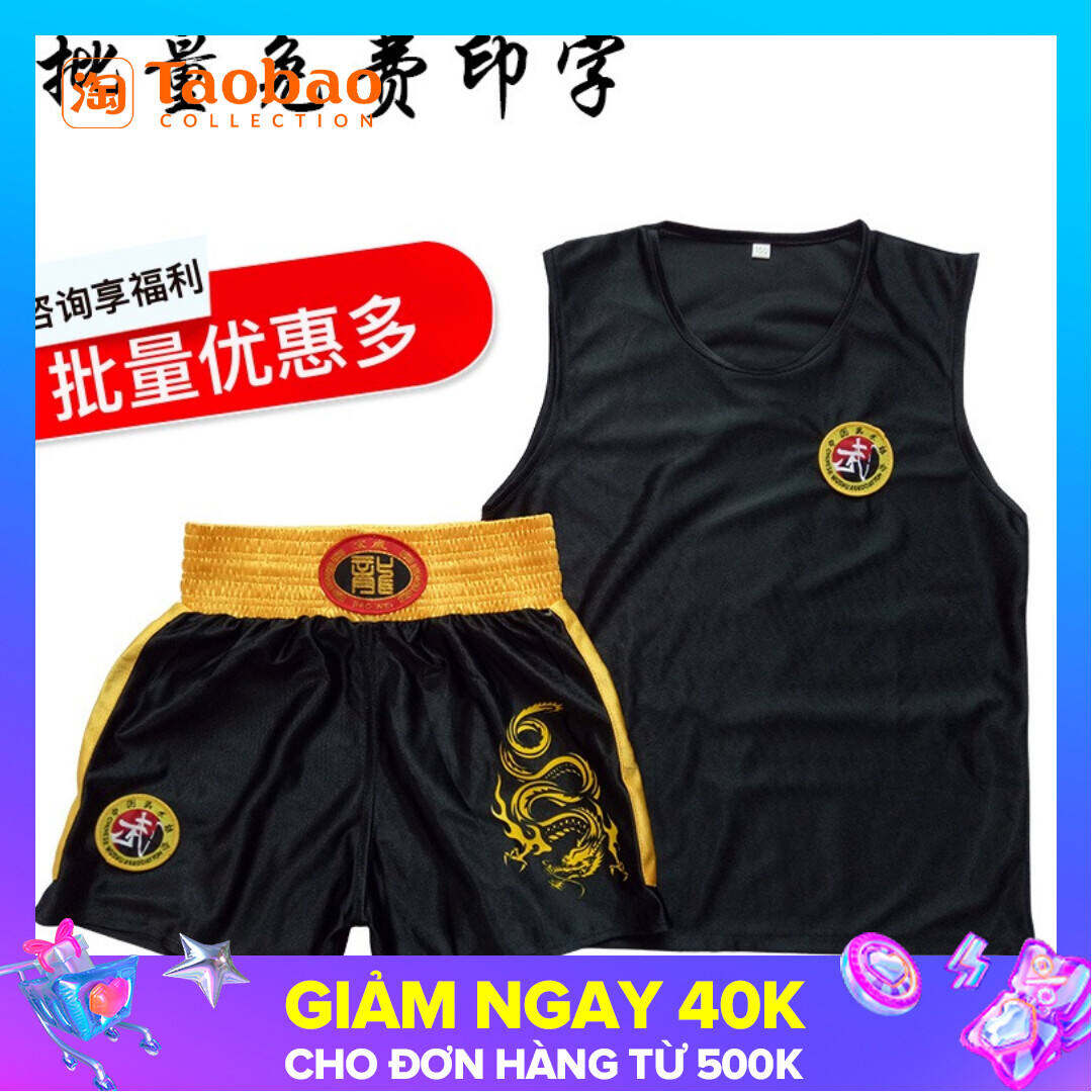 Quần Áo Tán Thủ Quần Đùi Tán Thủ Quần Áo Tán Thủ Quần Đùi Muay Thái Quần Áo Tập Luyện Võ Thuật Nam Nữ Trẻ Em Chiến Đấu