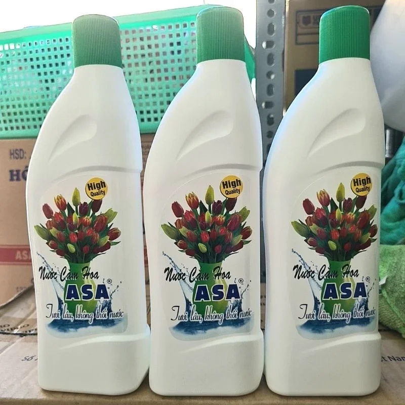 Nước cắm hoa asa 400ml chai lớn