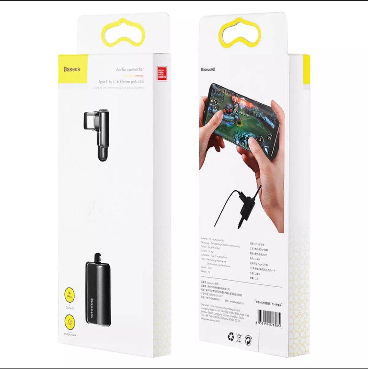 Đầu chuyển type c sang Jack 3.5mm và sạc type c đồng thời