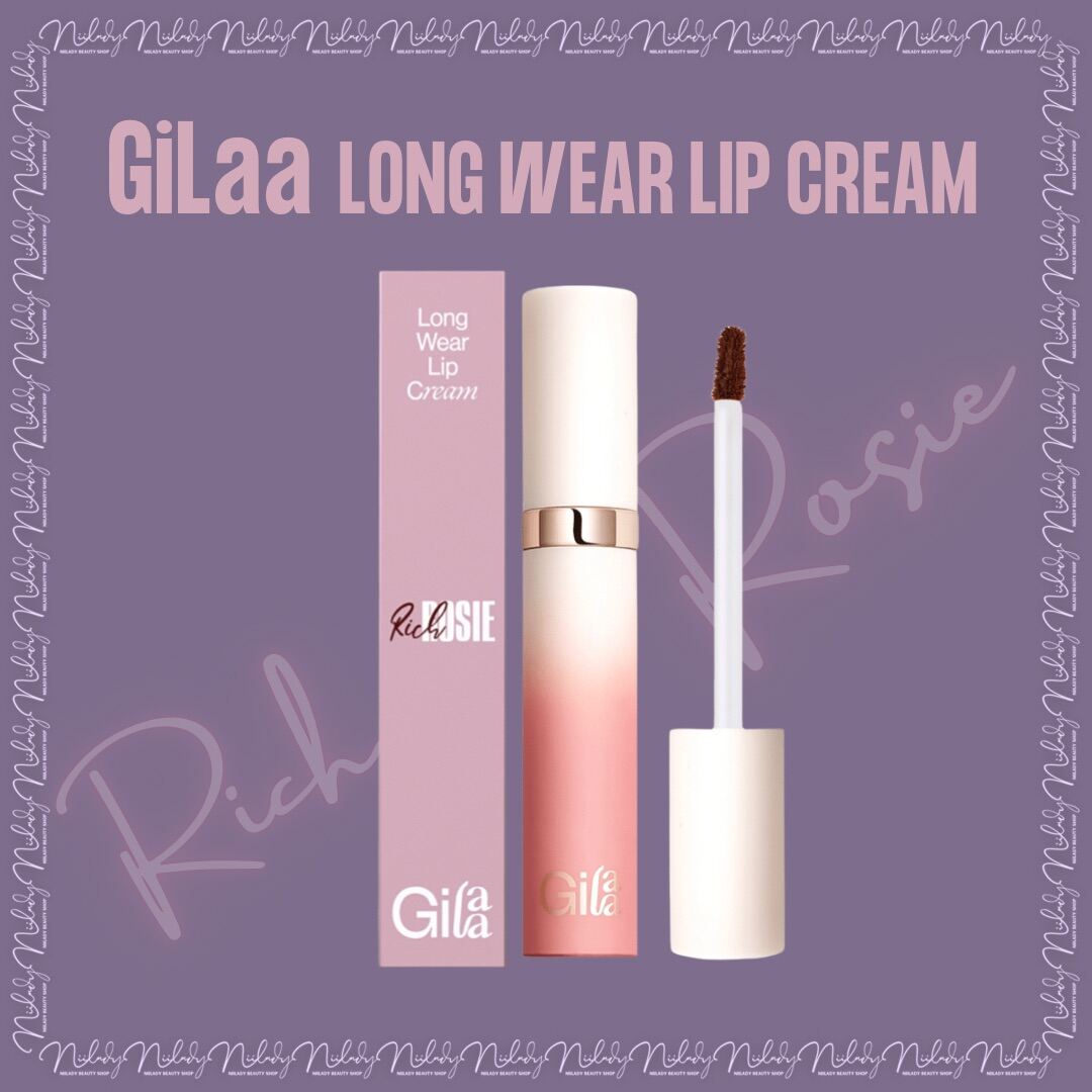 Son Gilaa Long Wear Lip Cream Rich Rosie