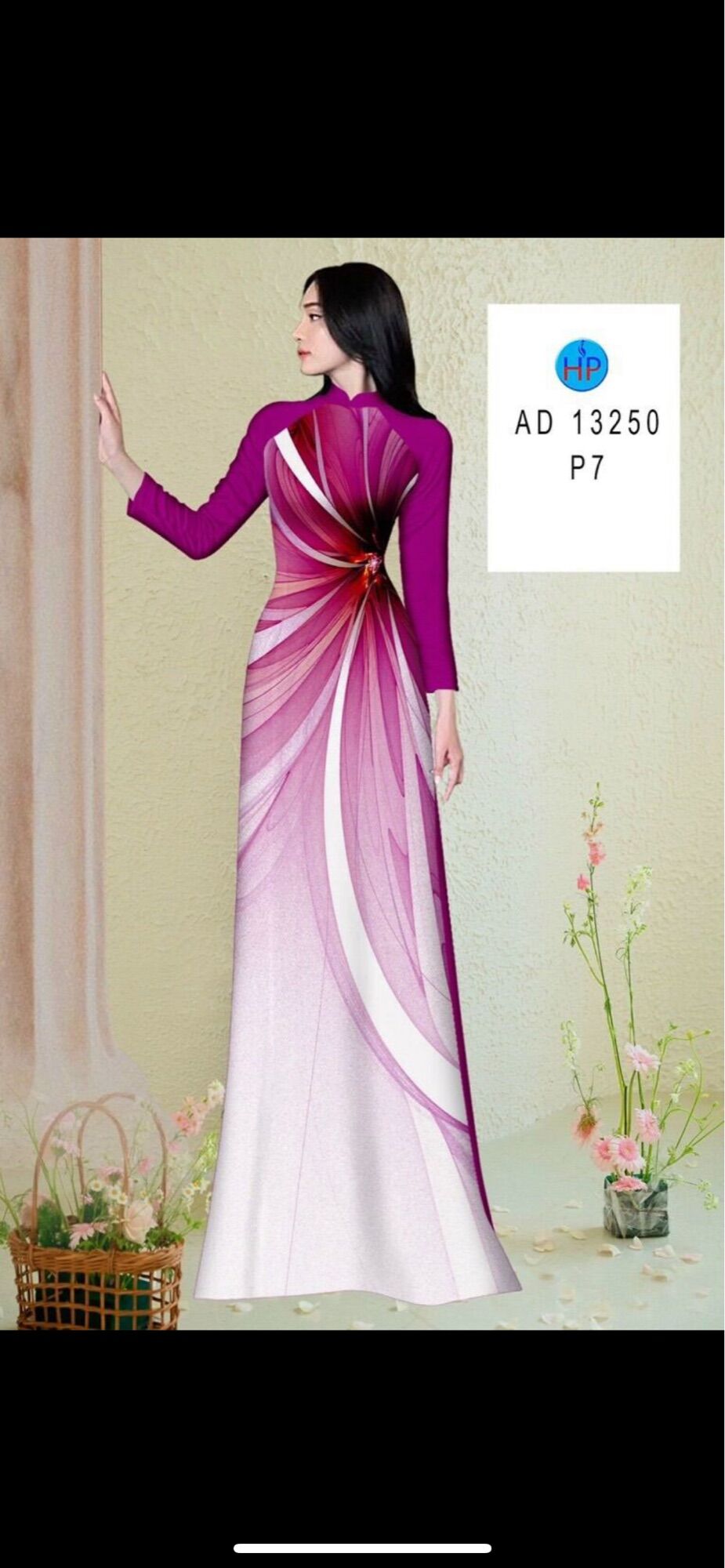Vải áo dài (220k/ 1 áo), đẹp - độc - lạ - hợp xu hướng - đủ màu MS226