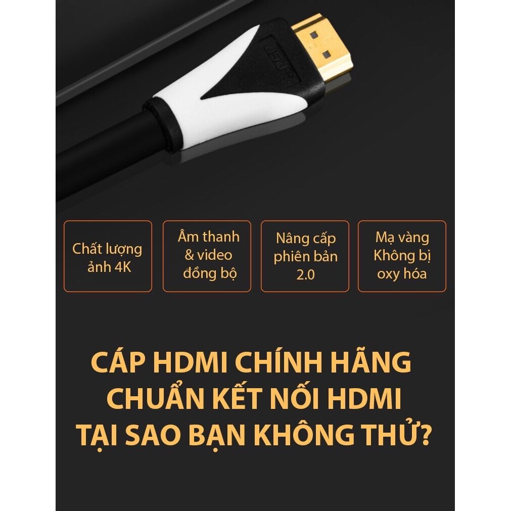 Dây HDMI 2.0 4K, dài 3m