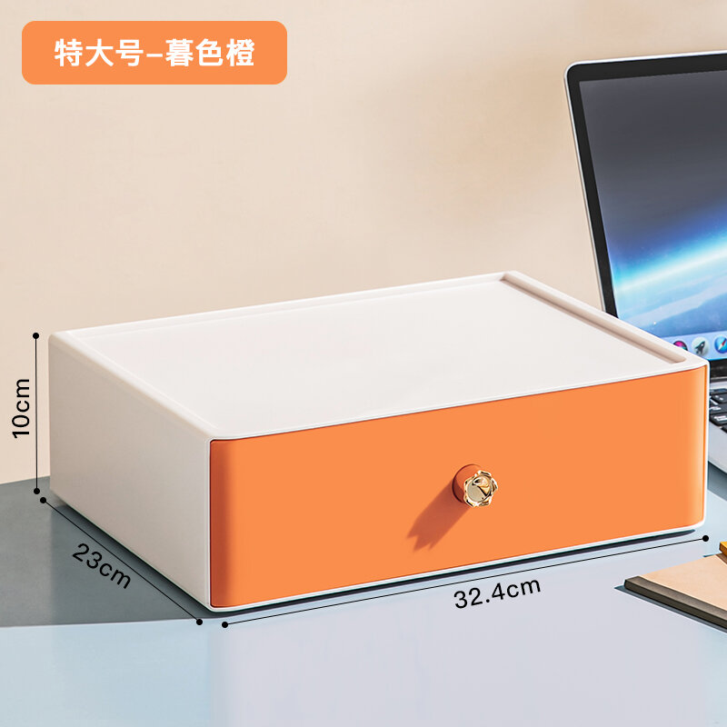 Hộp đựng đồ để bàn xingyou giá đựng đồ văn phòng phẩm ký túc xá sắp xếp tài liệu a4 văn phòng văn phòng kiểu ngăn kéo hộp đựng đồ lặt vặt