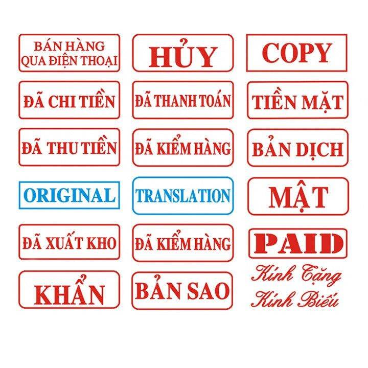 Mộc dấu tên, khắc mộc dấu theo yêu cầu ( Dstamp T214)