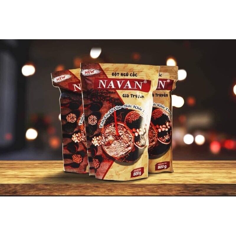 [Giá sỉ] Ngũ cốc NAVAN chính hãng túi 800g